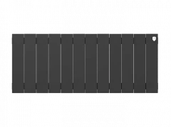 Биметаллический радиатор отопления Royal Thermo PianoForte 300 12 секций Noir Sable