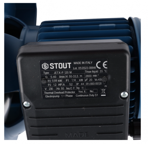 Поверхностный насос STOUT SPJ-0003-000120