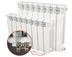 Радиатор биметаллический Rifar Base Ventil 500 BVR 4 секции