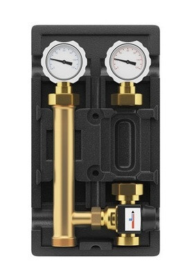 Группа быстрого монтажа Wester WРЕ 25-60 с термостатическим клапаном и насосом