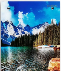 Газовый проточный водонагреватель VilTerm S10 Print (Горы)