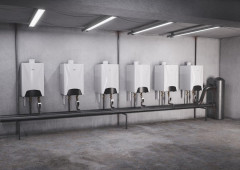 Настенный газовый котел 100 кВт ECA Felis Slave Boiler 100 KW