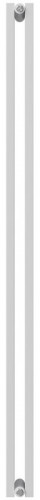 Стальной трубчатый радиатор 2-колончатый Royal Thermo Shift Q30 C2180 - 06 секц. RAL9016, боковое 1/2