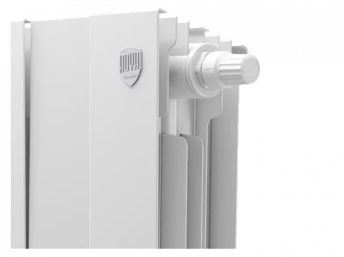 Биметаллический радиатор отопления Royal Thermo PianoForte 300 8 секций Bianco Traffico VDR