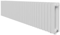 Стальной трубчатый радиатор 2-колончатый Royal Thermo Shift Q30 VC2030 - 38 секц. RAL9016, нижнее 1/2