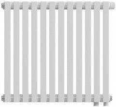 Стальной трубчатый радиатор 2-колончатый Royal Thermo Shift Q30 VC2050 - 12 секц. RAL9016, нижнее 1/2