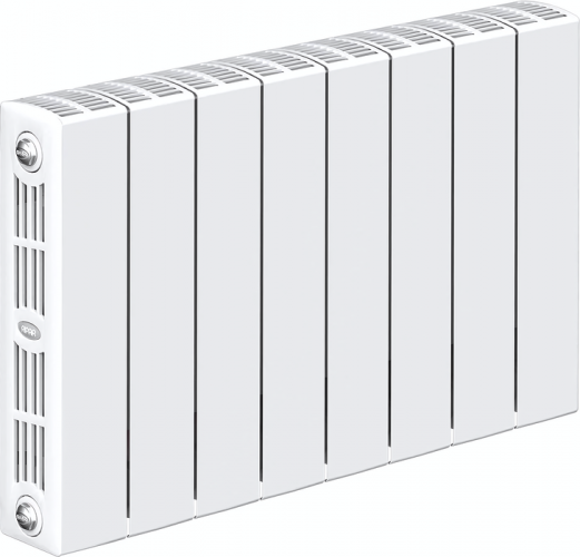 Биметаллический радиатор Rifar SUPReMO 350 х 8 секц НП прав (VR)
