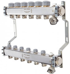 Для отопления Royal Thermo 1" ВР-3/4" НР, 10 выходов, нерж. (RTE 51.110)