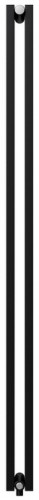 Стальной трубчатый радиатор 2-колончатый Royal Thermo Shift Q30 VC2180 - 04 секц. RAL9005m, нижнее 1/2