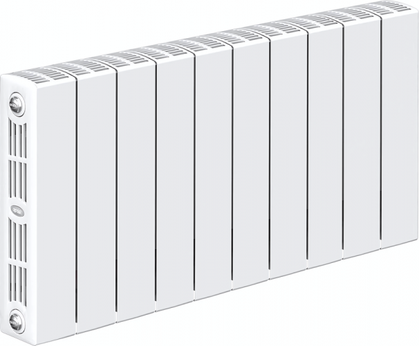 Биметаллический радиатор Rifar SUPReMO 350 х10 секц НП лев (VL)