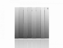 Биметаллический радиатор отопления Royal Thermo PianoForte 500 VD 8 секций Silver Satin