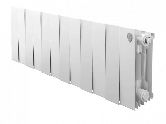 Биметаллический радиатор отопления Royal Thermo PianoForte 200 12 секций Bianco Traffico